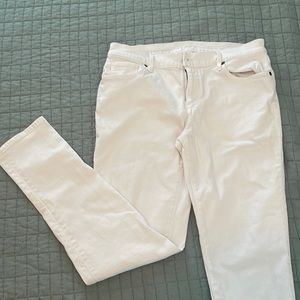 LOFT White Jeans